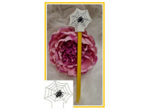 Stickdatei - ITH Stifteaufsatz Spinnennetz